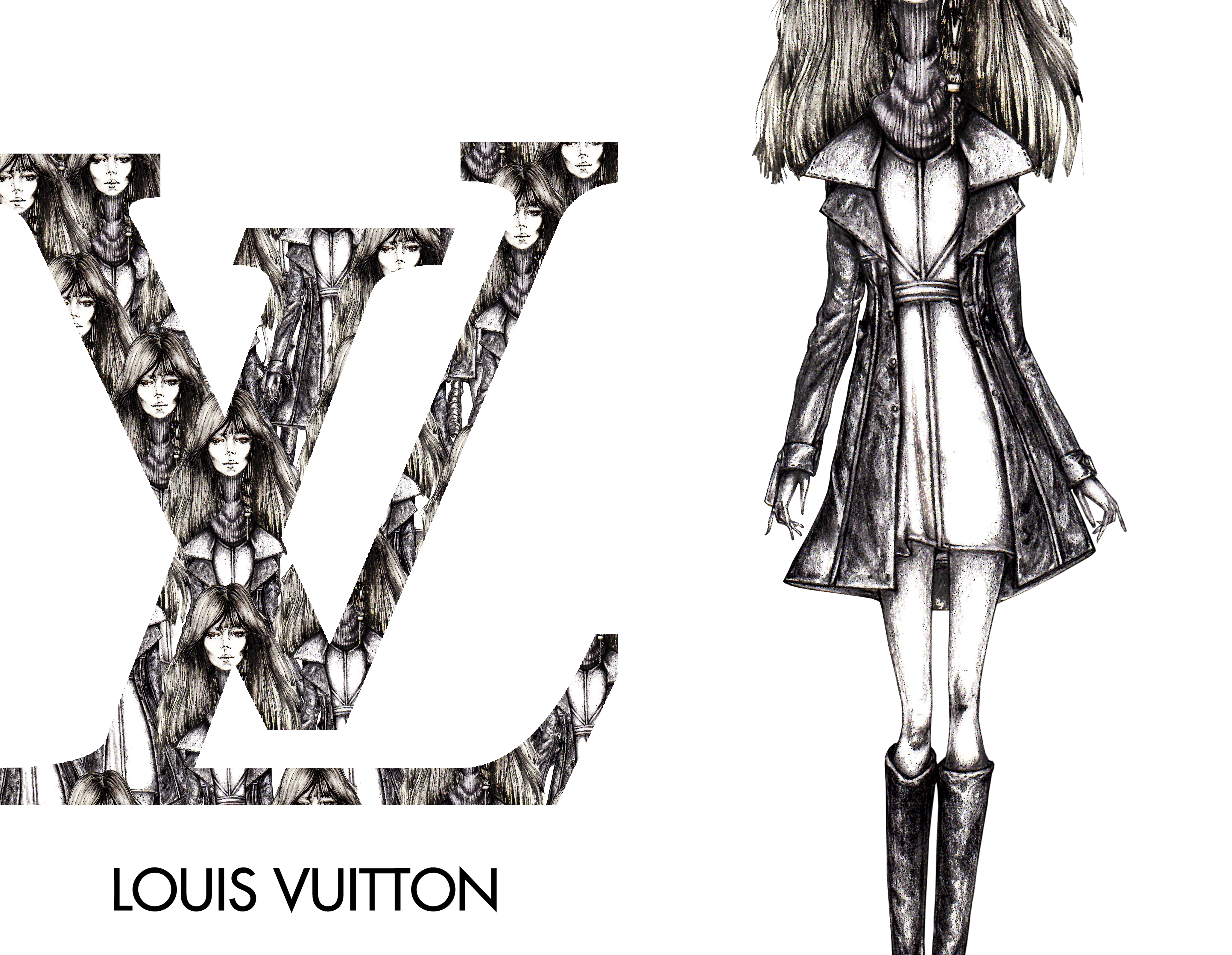 Louis Vuitton Drawing